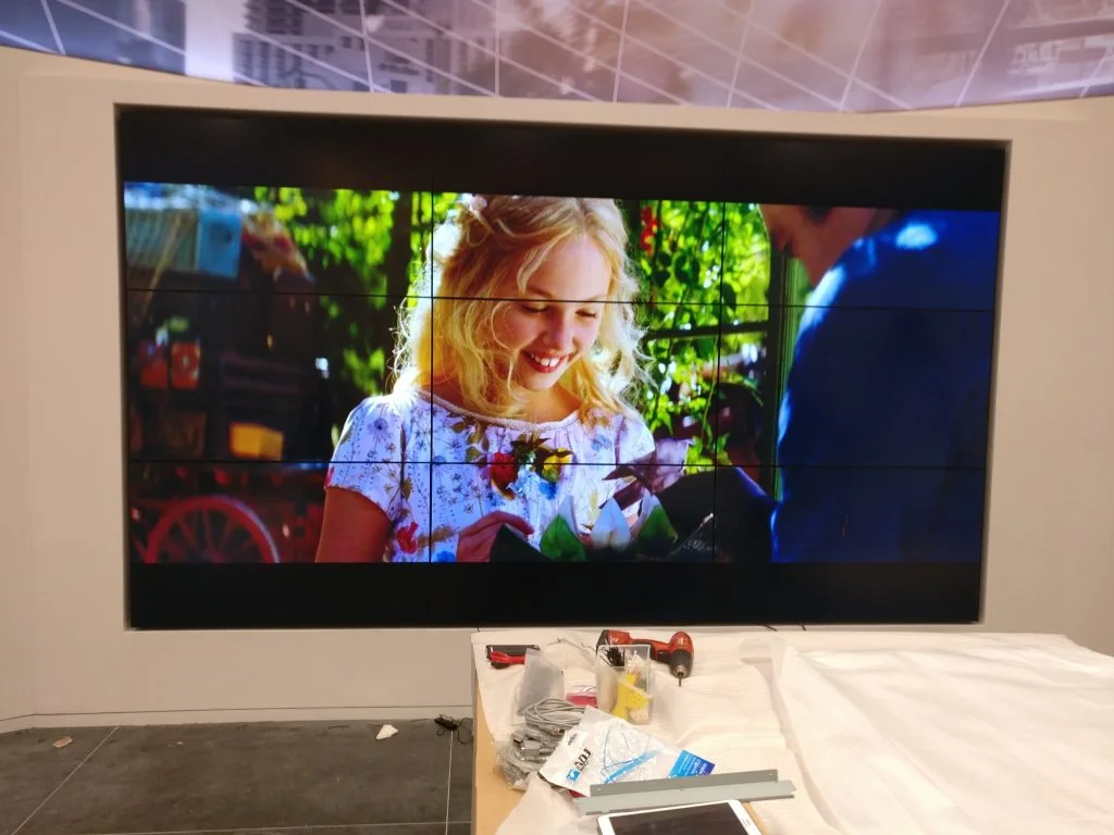 Installazione videowall 3x3 - 11 finale 1024x768